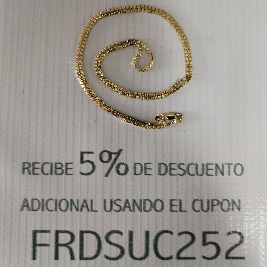 CADENA VENECIANA 7G 50 CM (NUEVO)