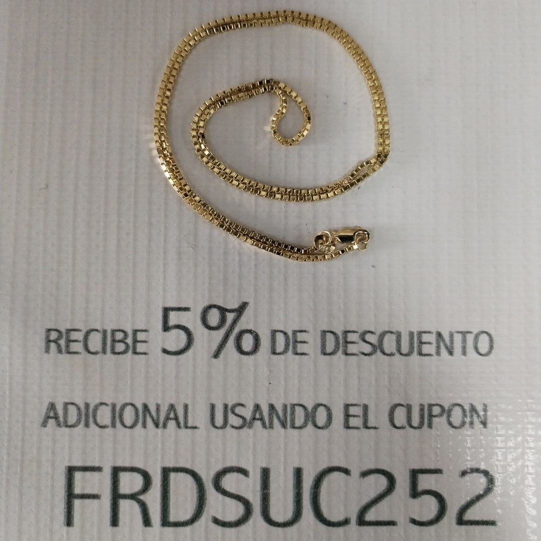 CADENA VENECIANA 7G 50 CM (NUEVO)