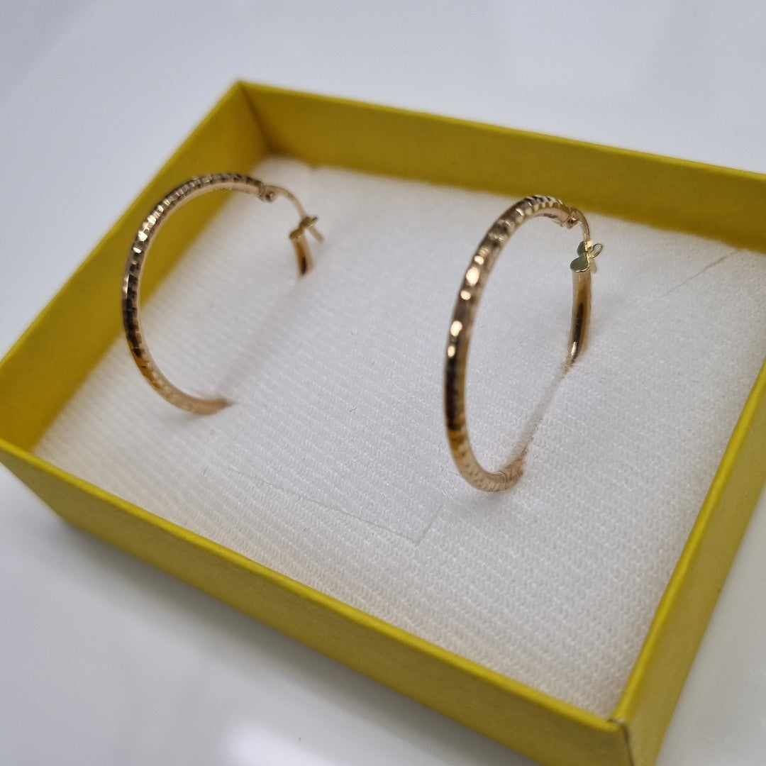 ARRACADAS ORO 14K 1.4 (NUEVO)