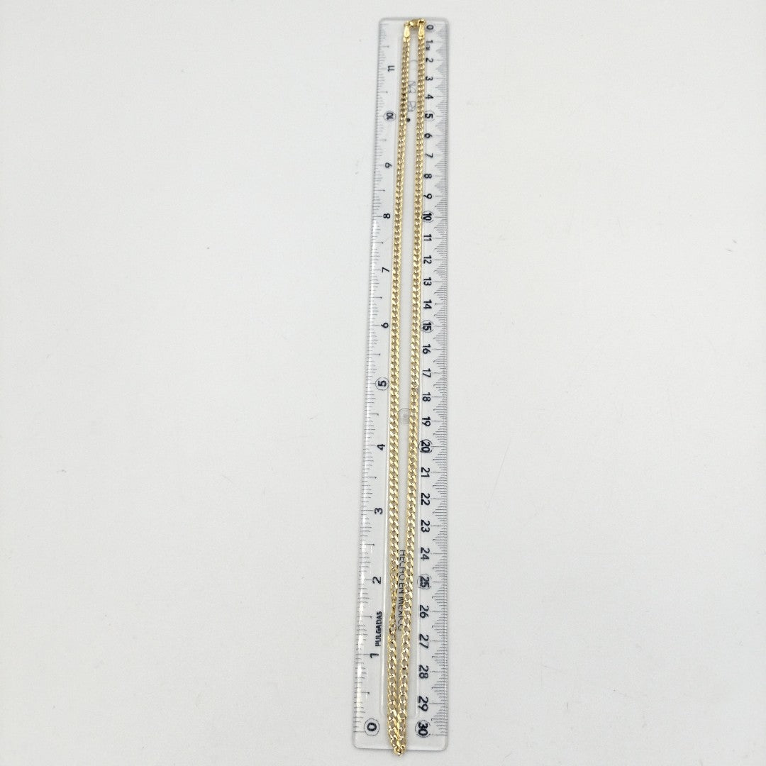 CADENA BARBADA 10.1G 60 CM (NUEVO)