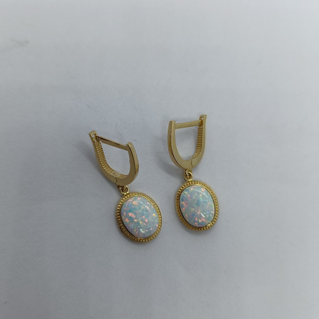 BROQUELES ORO 14K 3.8 (NUEVO)