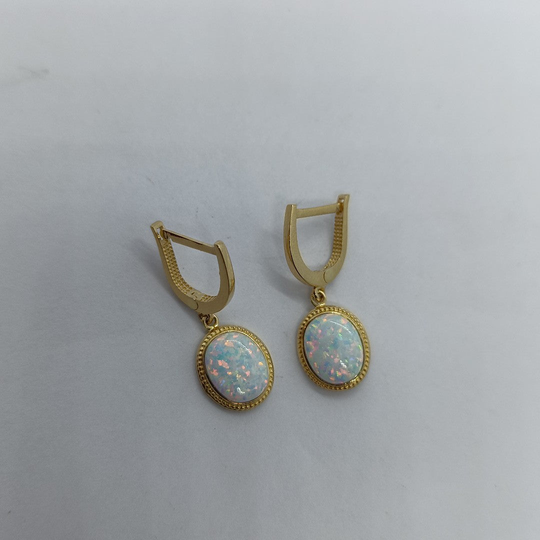 BROQUELES ORO 14K 3.8 (NUEVO)