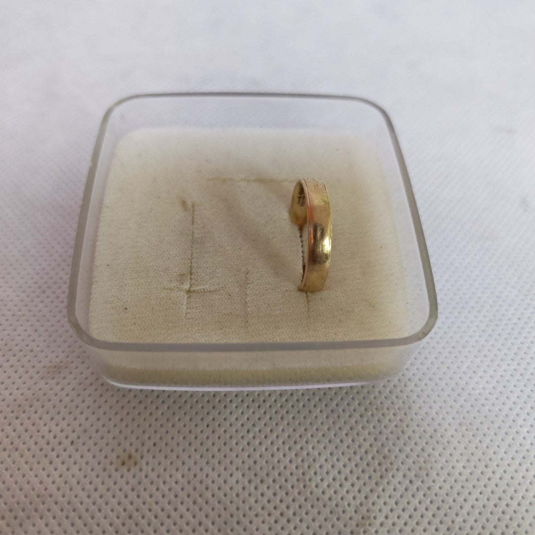 ARGOLLA. ORO. 10 K 1.8 GRMS (SEMINUEVO)