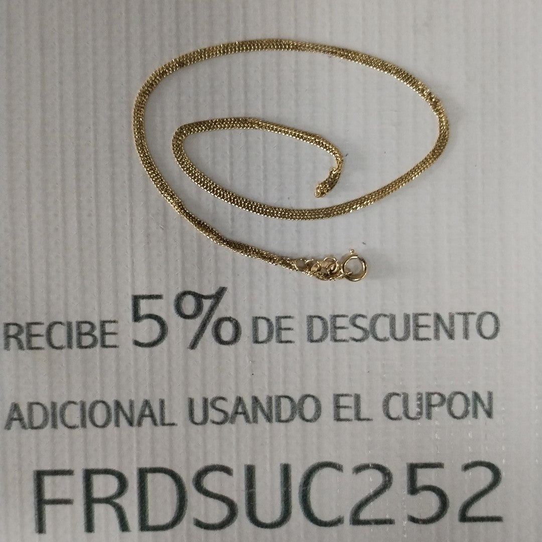 CADENA BARBADO 1.9GR 50 CM (NUEVO)