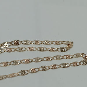 CADENA TEJIDO MARINERO 3.31GR 55 CM (NUEVO)