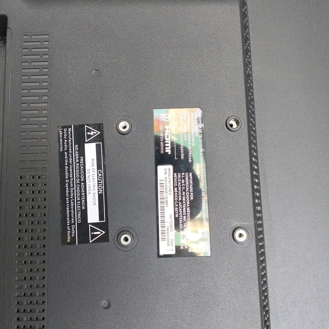 PANTALLA SANYO FW40C40KM (2020) 40" LED HD (SEMINUEVO)