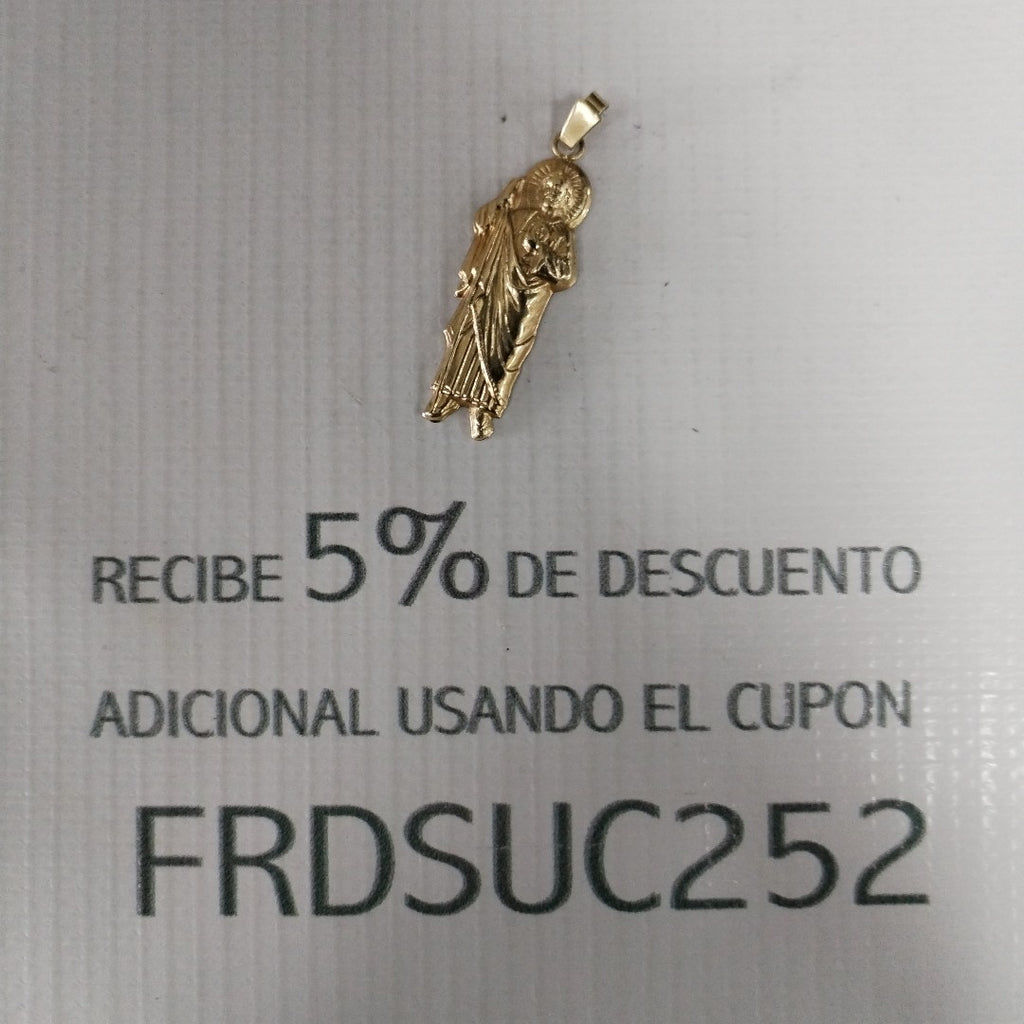 K1 1,60 GRMS 10 K ESPECIFICACIONES COMPLEMENTARIAS DIJE SAN JUDAS TADEO (SEMINUEVO)