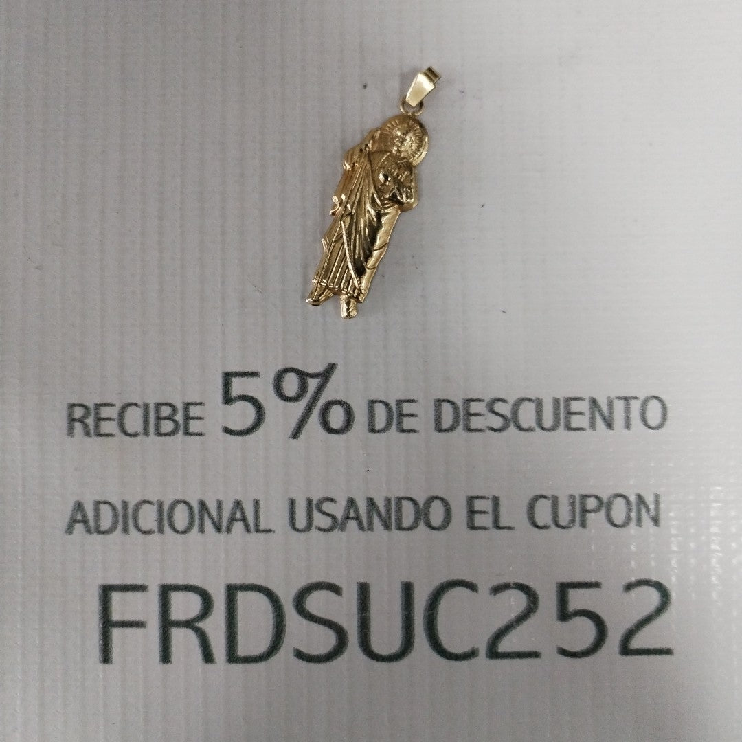 K1 1,60 GRMS 10 K ESPECIFICACIONES COMPLEMENTARIAS DIJE SAN JUDAS TADEO (SEMINUEVO)