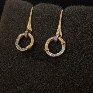 BROQUELES ORO 14K 4.1 (NUEVO)