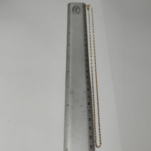 CADENA TEJIDO MARINERO 1.91GR 50 CM (NUEVO)