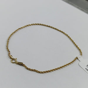 PULSERA ORO 10 K 0.7 GRMS (SEMINUEVO)