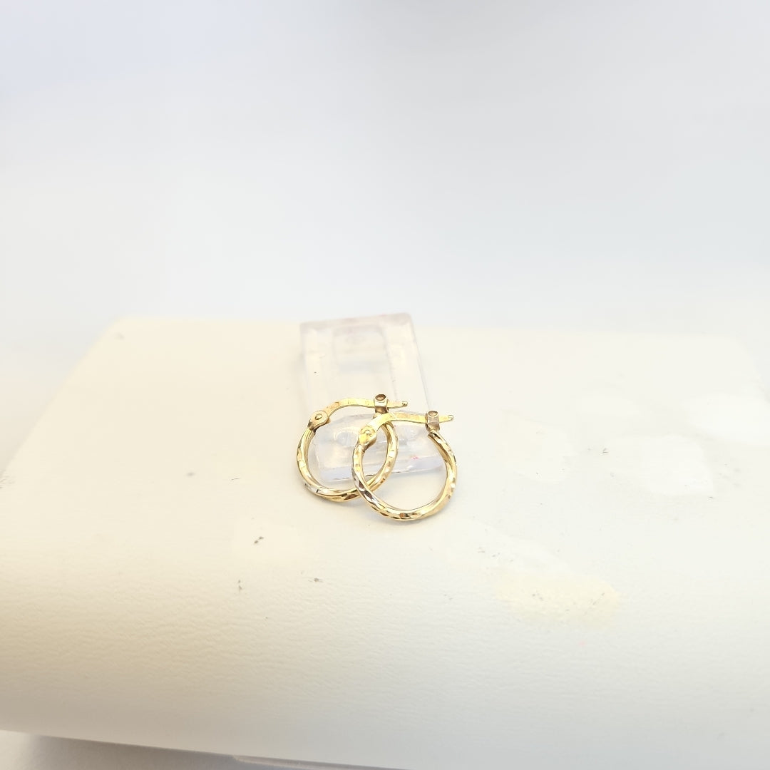 ARRACADAS PAR ORO 10 K 0.8 GRMS (SEMINUEVO)