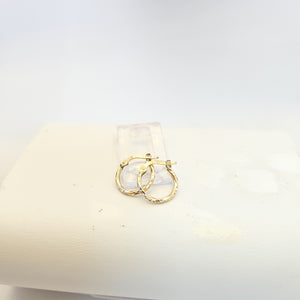 ARRACADAS PAR ORO 10 K 0.8 GRMS (SEMINUEVO)