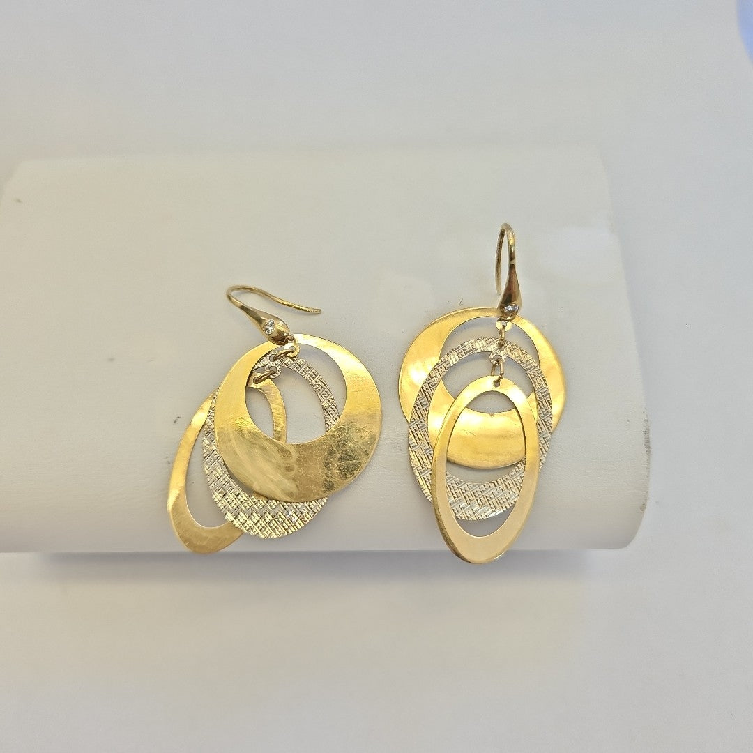 K1 4,00 GRMS 10 K ESPECIFICACIONES COMPLEMENTARIAS ARETES PAR (SEMINUEVO)