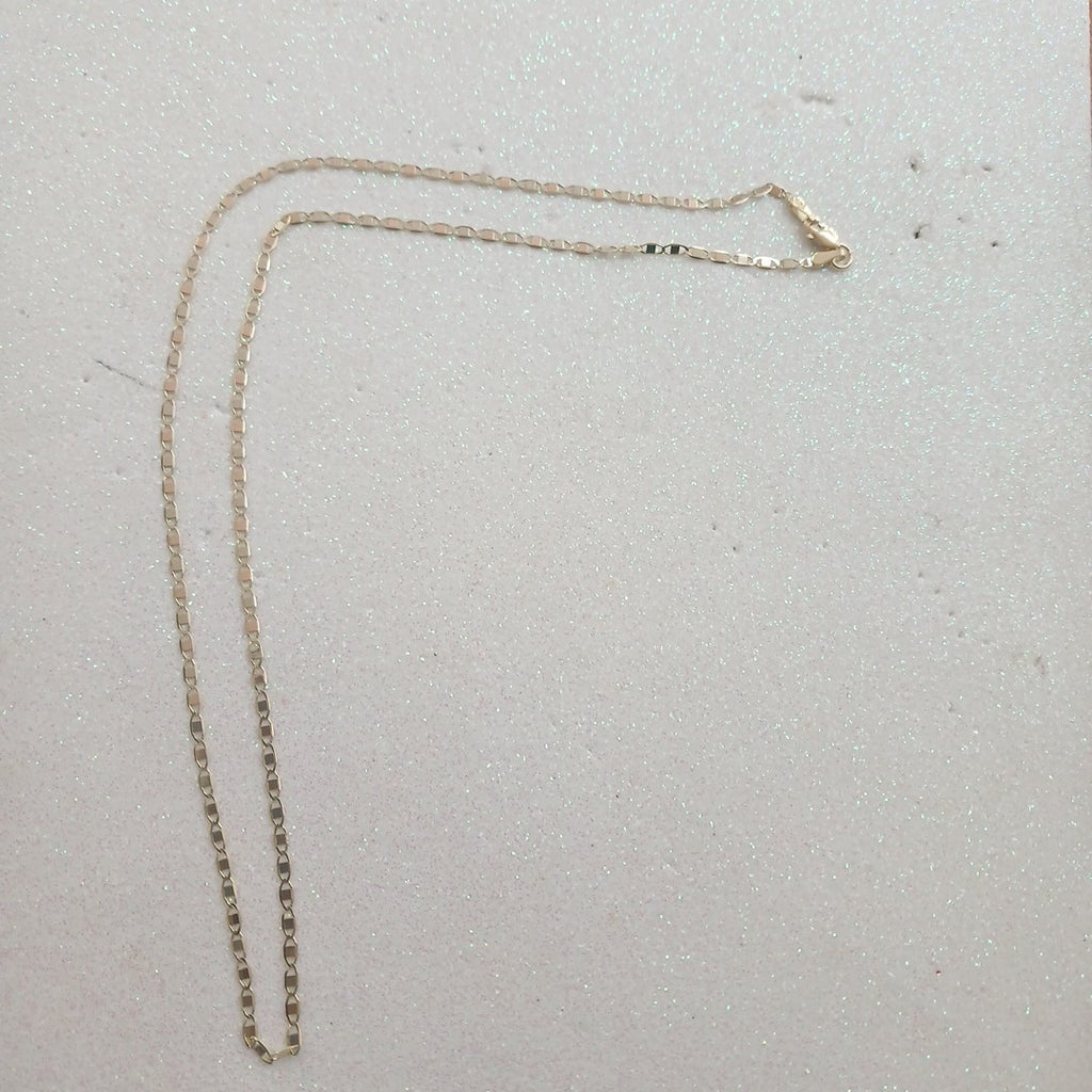 CADENA ESPECIAL MARINERA ESPEJO 3.41G 50 CM (NUEVO)