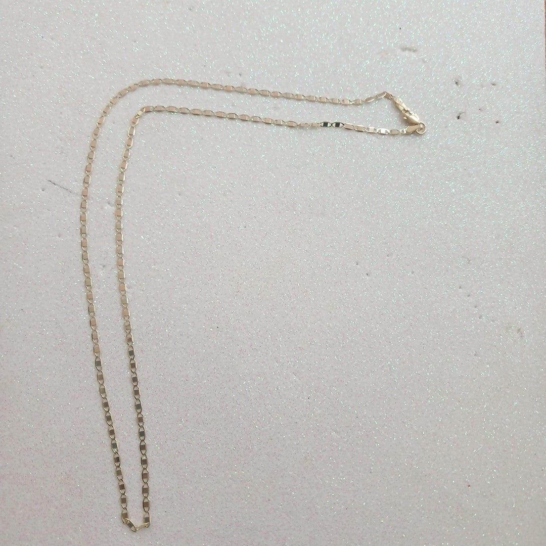 CADENA ESPECIAL MARINERA ESPEJO 3.41G 50 CM (NUEVO)