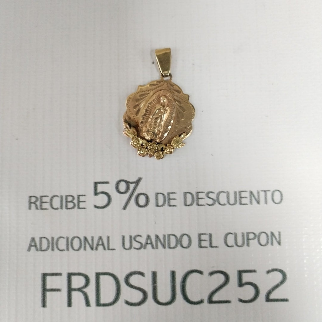 K1 6,00 GRMS 10 K ESPECIFICACIONES COMPLEMENTARIAS DIJE MTVO CIRGEN DE GUADALUPE (SEMINUEVO)