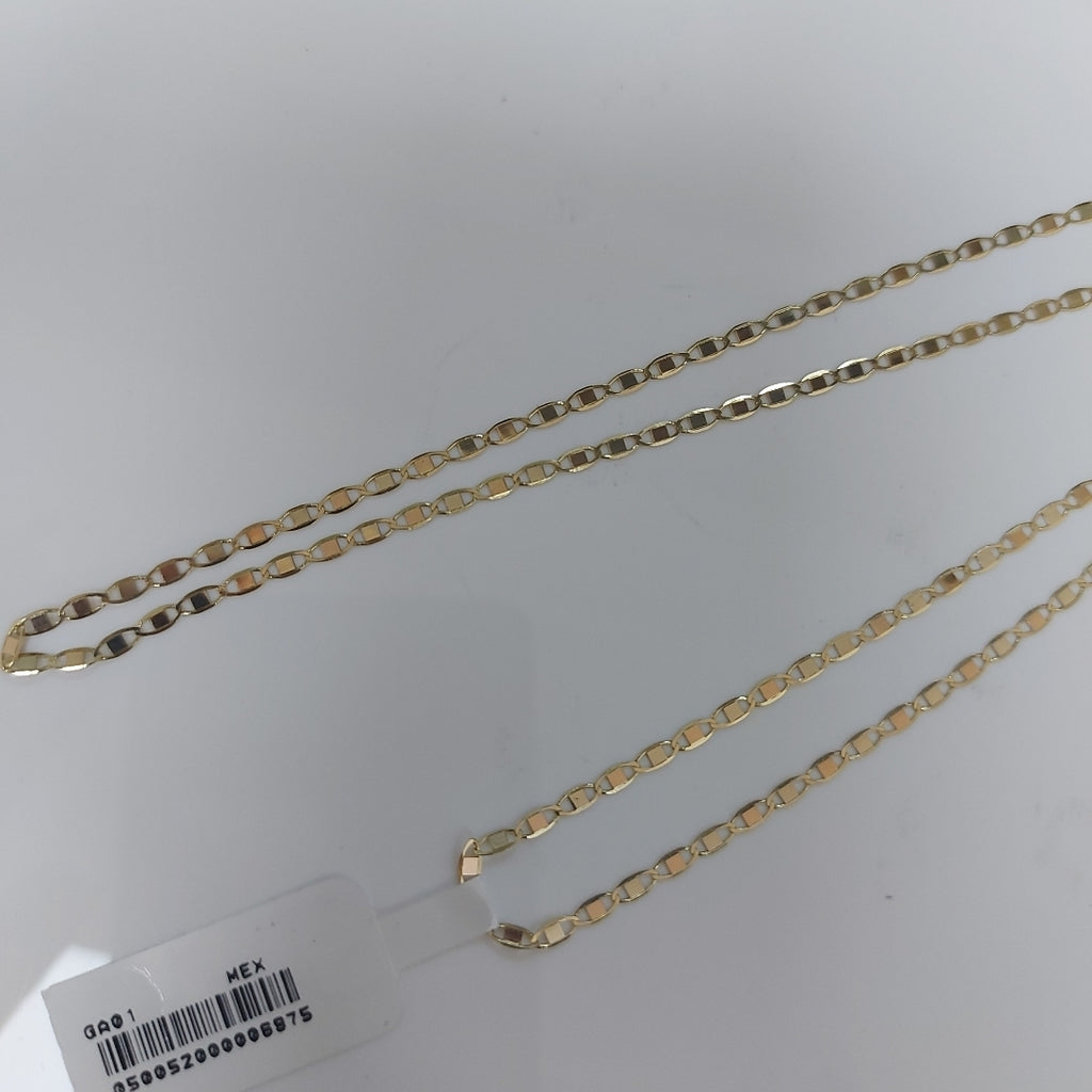 CADENA ESPECIAL MARINERA ESPEJO 3.71G 55 CM (NUEVO)