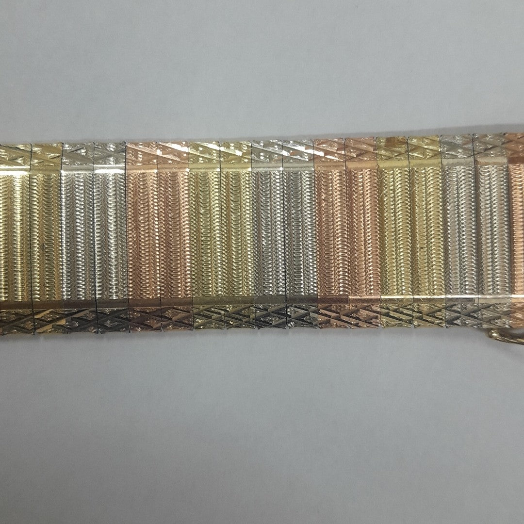 BRAZALETE ORO 14 K 30.3 GRMS (SEMINUEVO)