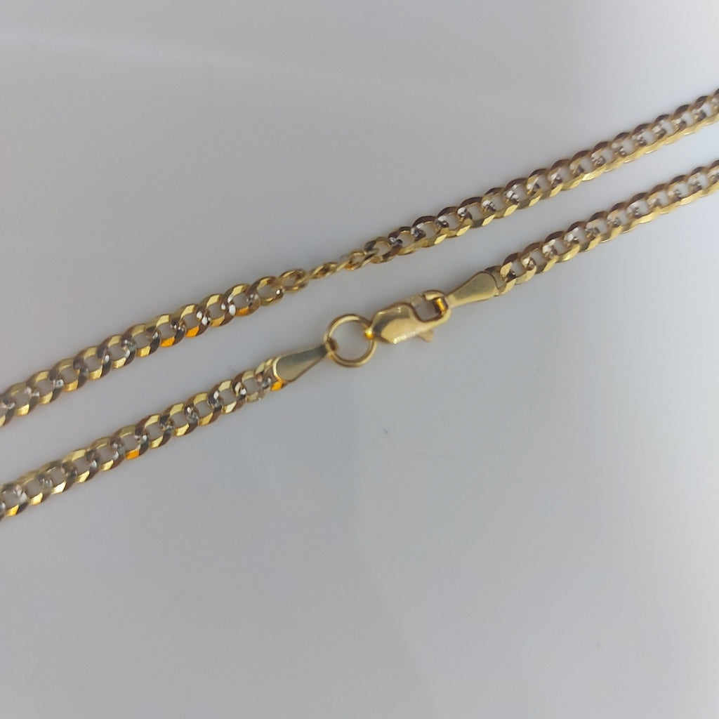 CADENA BARBADA 7.4G 50 CM 14K (NUEVO)
