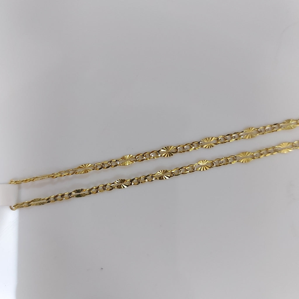 CADENA ESPECIAL 3.5GR 50 CM 14K (NUEVO)