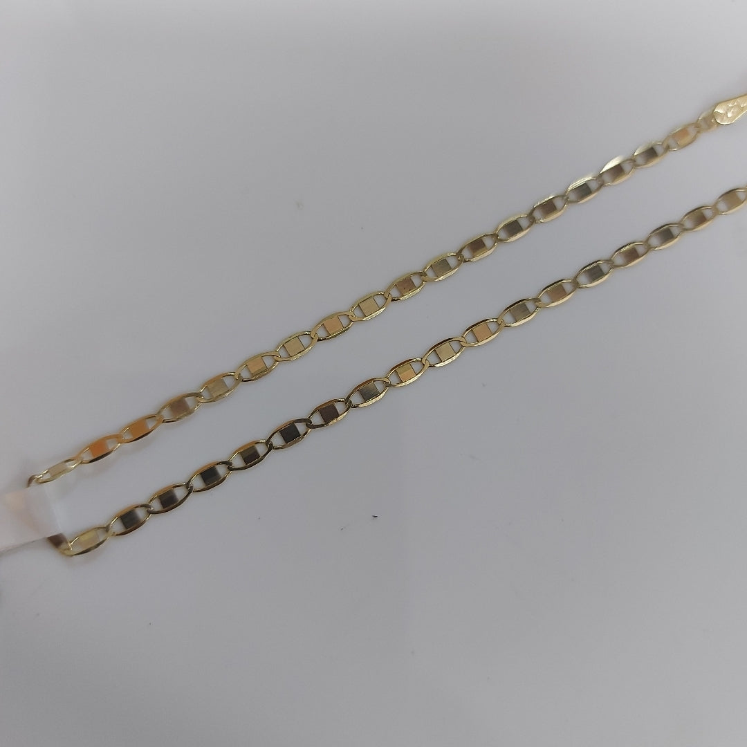 CADENA ESPECIAL MARINERA ESPEJO 3.71G 55 CM (NUEVO)