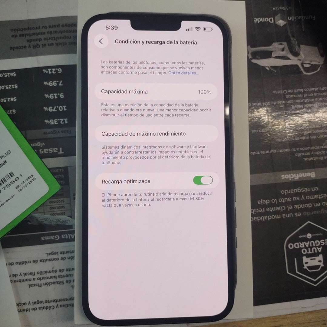 CELULAR APPLE IPHONE 14 PLUS A2885 256 GB 6 GB RAM (SEMINUEVO)