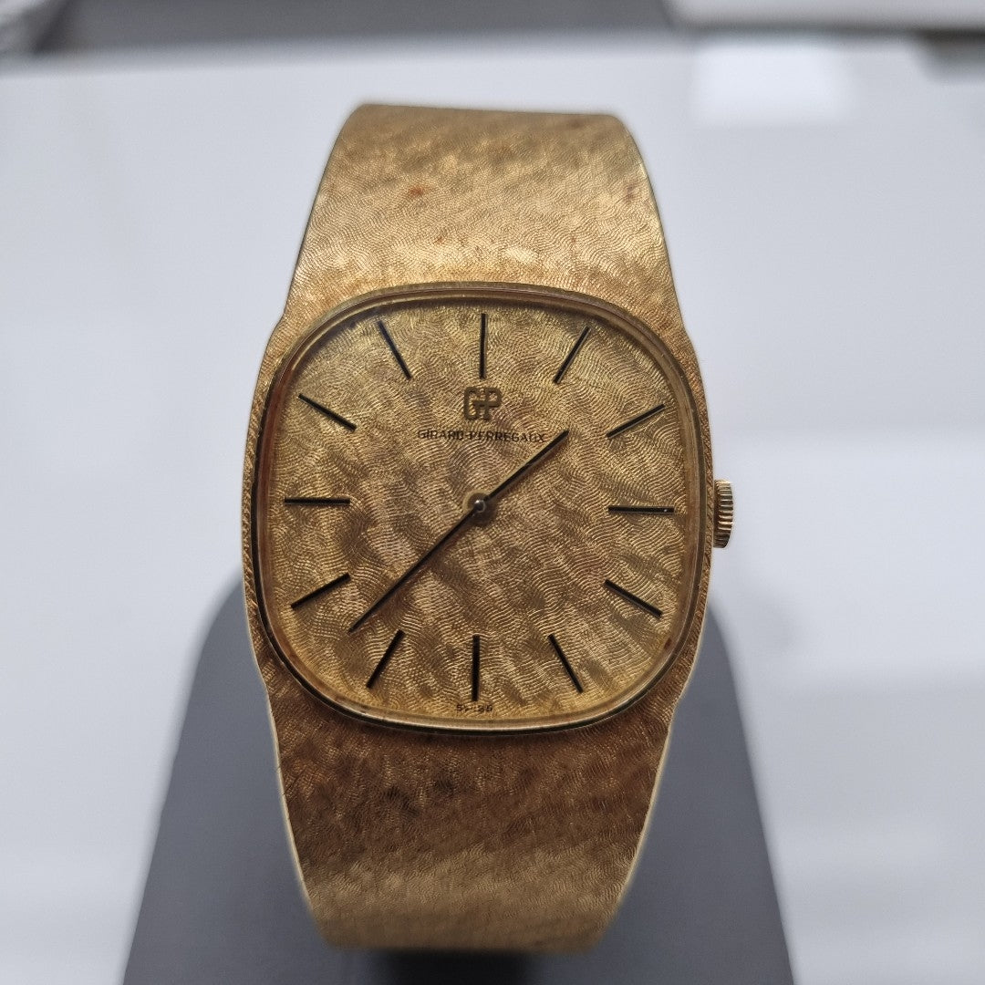 RELOJ CAJA Y PULSO ORO ORO 18 K 92.2 GRMS (SEMINUEVO)