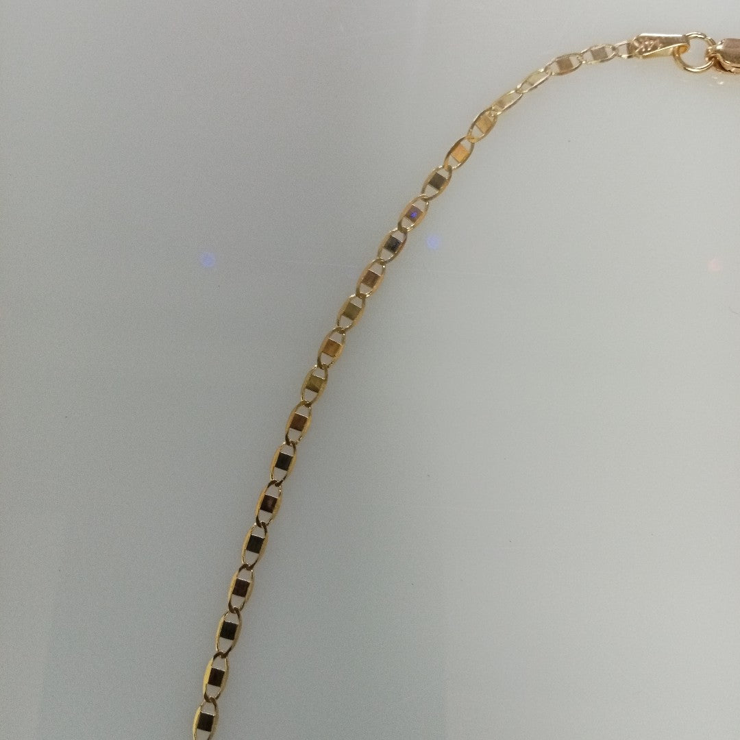 CADENA ESPECIAL MARINERA ESPEJO 3.41G 50 CM (NUEVO)