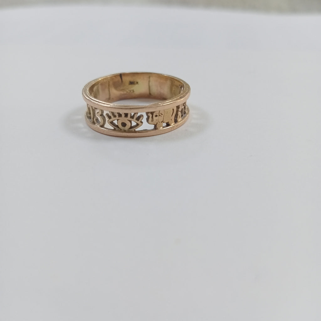 ARGOLLA DE LA SUERTE ORO 10 K 3.3 GRMS (SEMINUEVO)