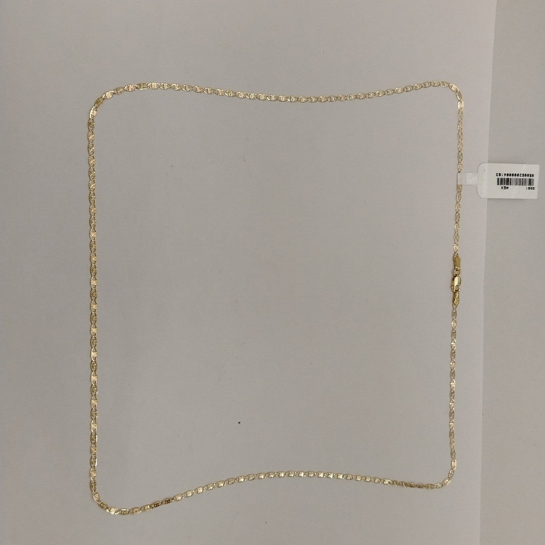 CADENA TEJIDO MARINERO 3.81GR 60 CM (NUEVO)