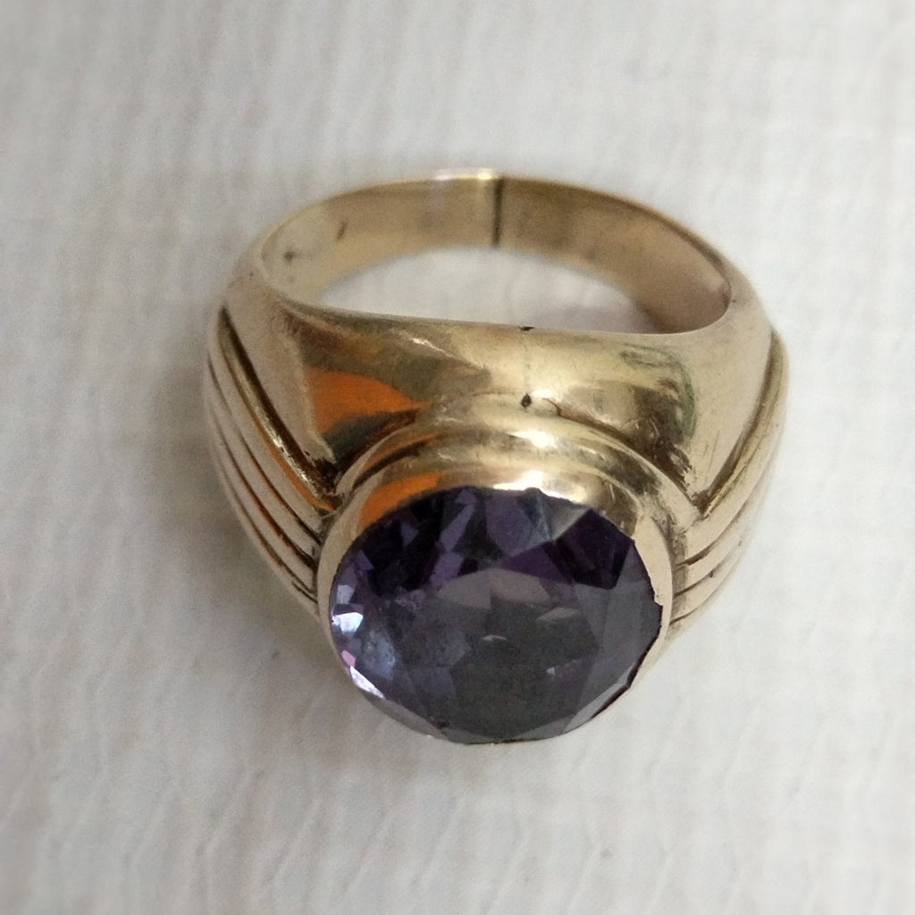 K1 7,50 GRMS 8 K ESPECIFICACIONES COMPLEMENTARIAS ANILLO TP SELLO PIEDRA COLOR (SEMINUEVO)