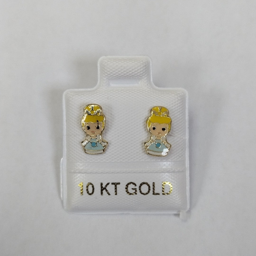 BROQUELES ORO 10K 1 (NUEVO)