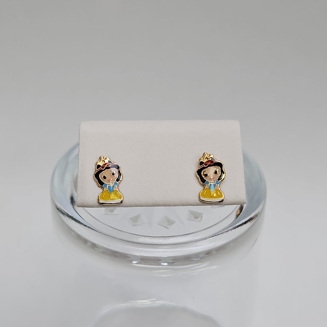 BROQUELES ORO 10K 1 (NUEVO)