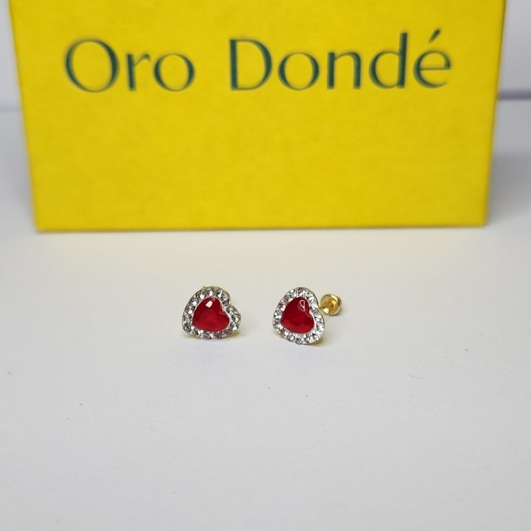 BROQUELES ORO 10K 1 (NUEVO)