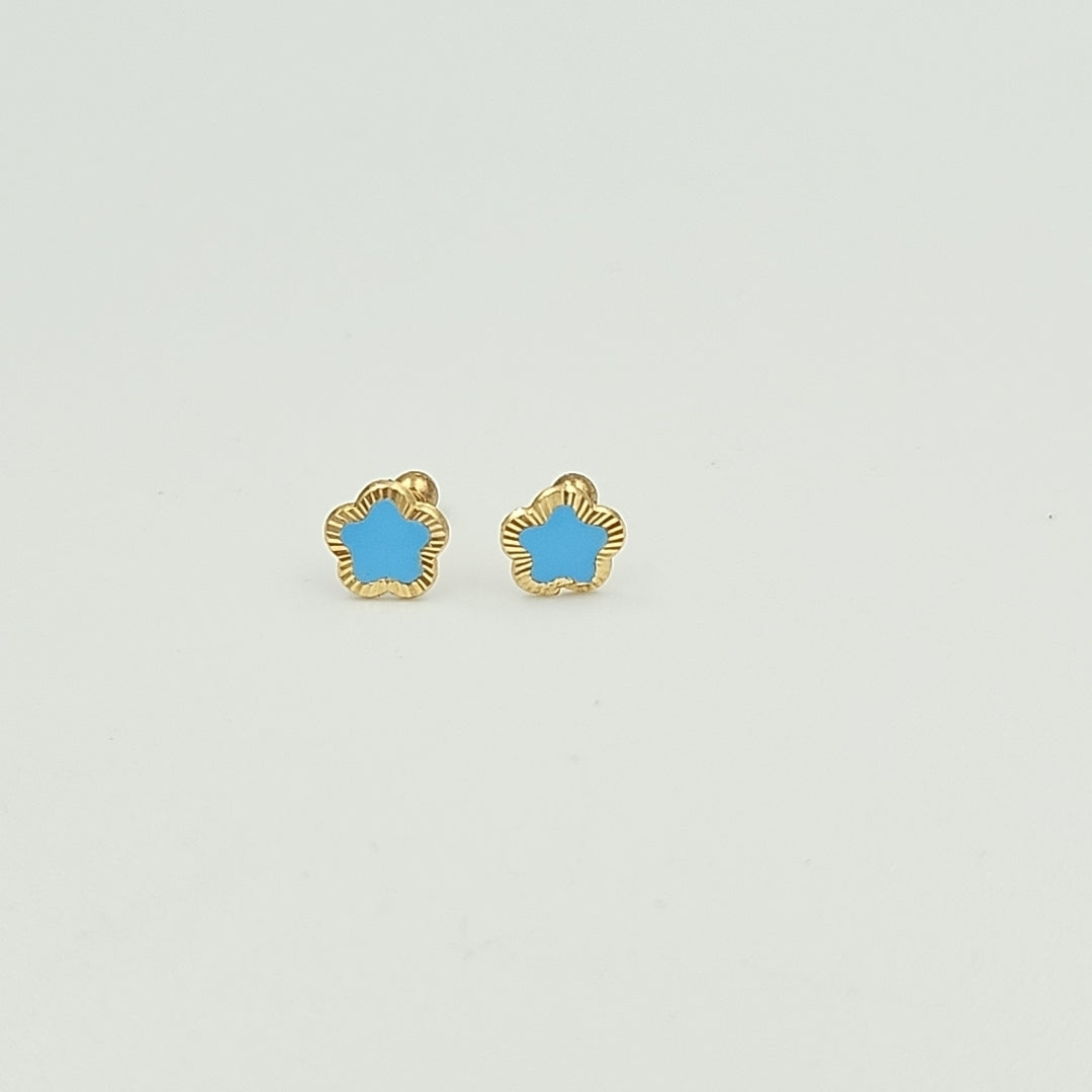 BROQUELES ORO 10K 1 (NUEVO)