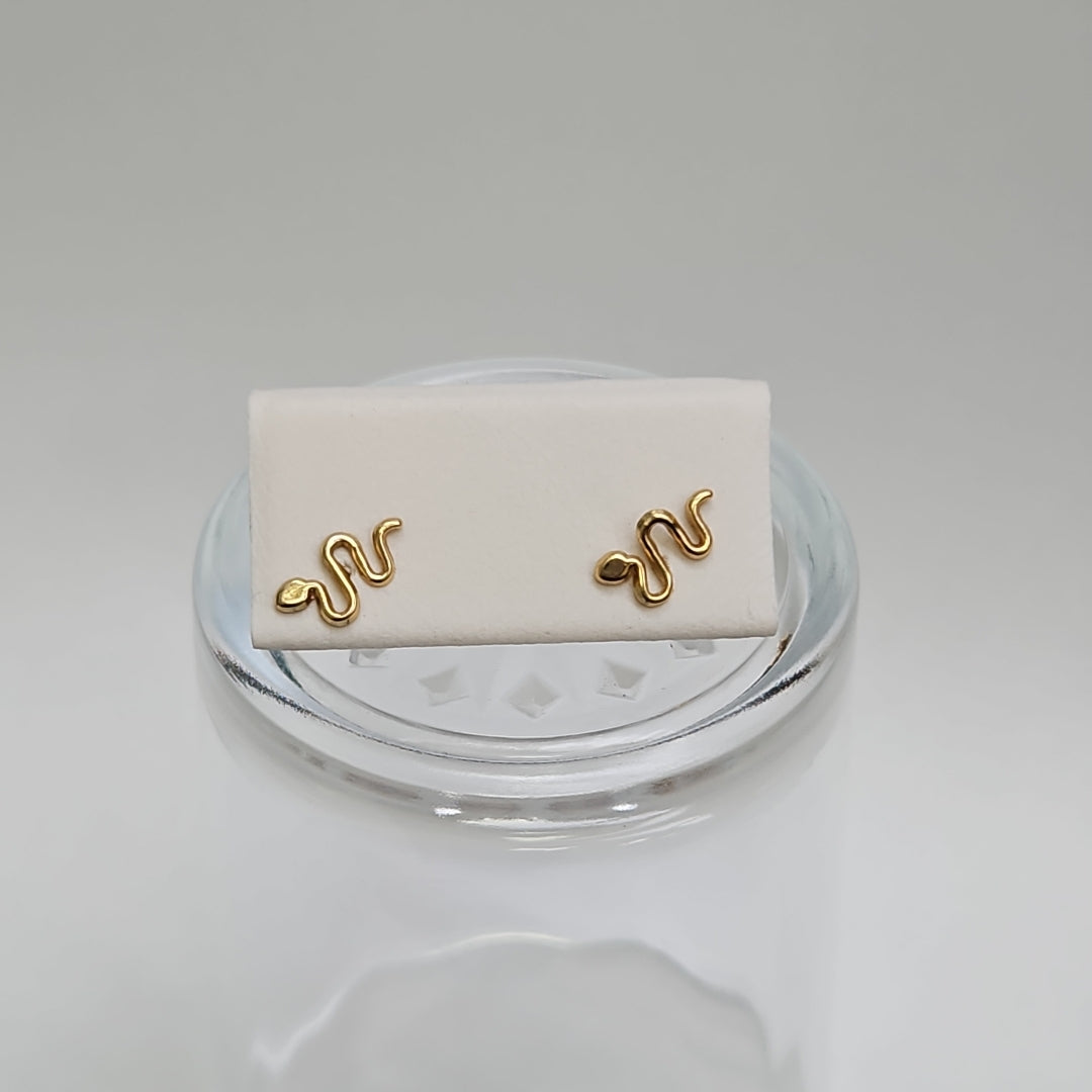 BROQUELES ORO 14K 1 (NUEVO)