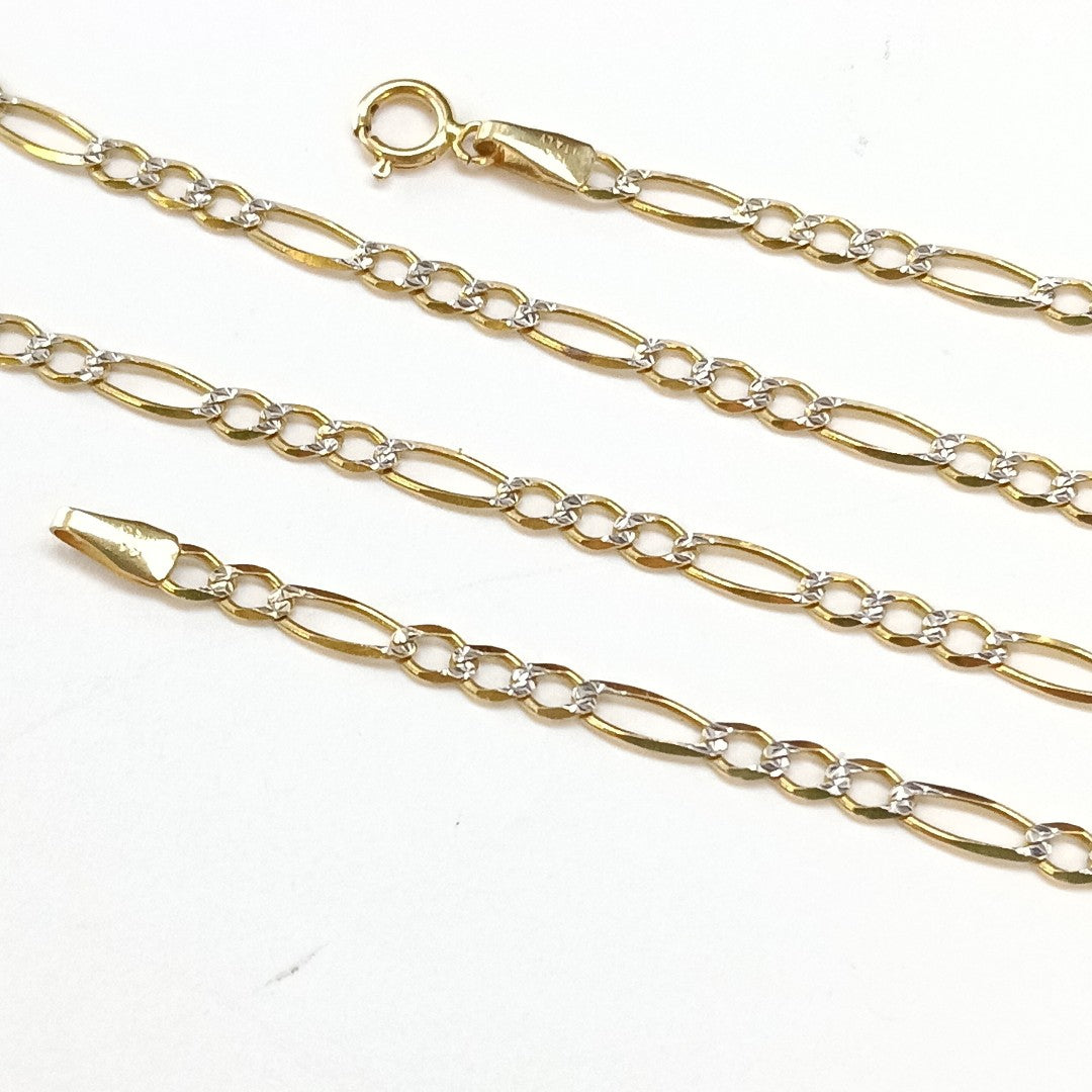 K1 4,30 GRMS 14 K ESPECIFICACIONES COMPLEMENTARIAS CADENA TJ CARTIER ORO 14K (SEMINUEVO)