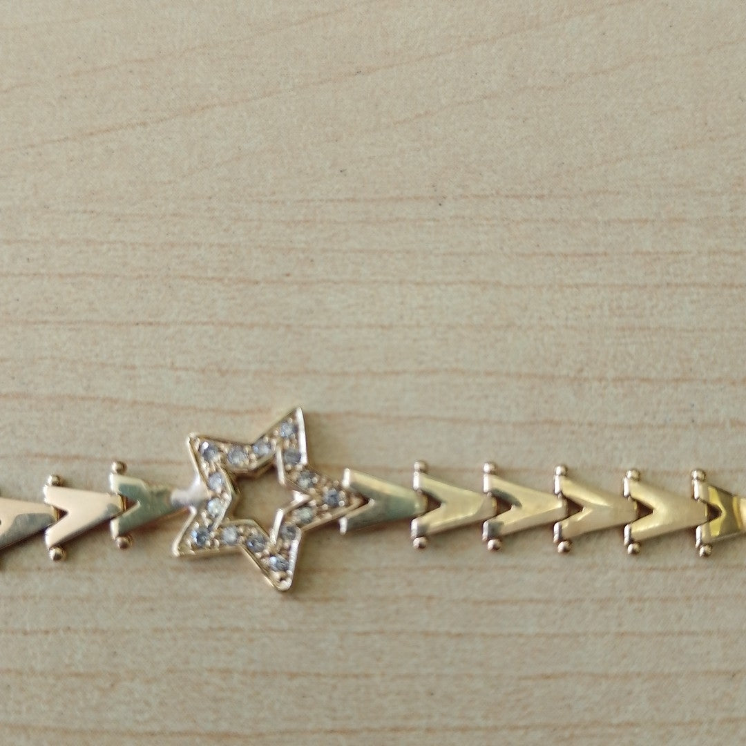 K1 6,40 GRMS 14 K ESPECIFICACIONES COMPLEMENTARIAS PULSERA, BUEN ESTADO (SEMINUEVO)