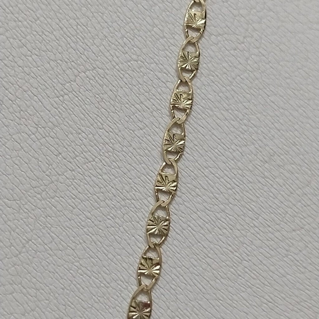 CADENA TEJIDO MARINERO 3.91GR 60 CM (NUEVO)