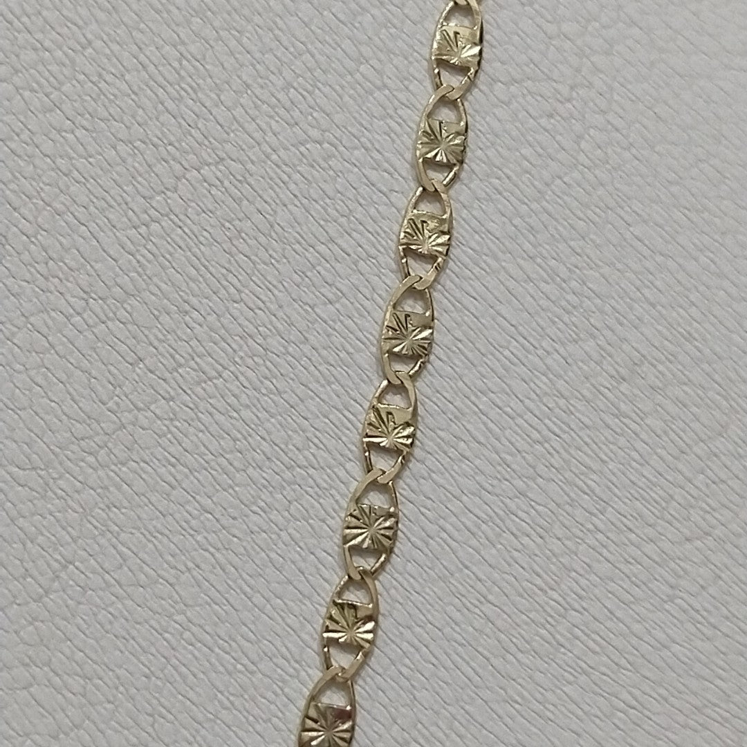 CADENA TEJIDO MARINERO 3.91GR 60 CM (NUEVO)