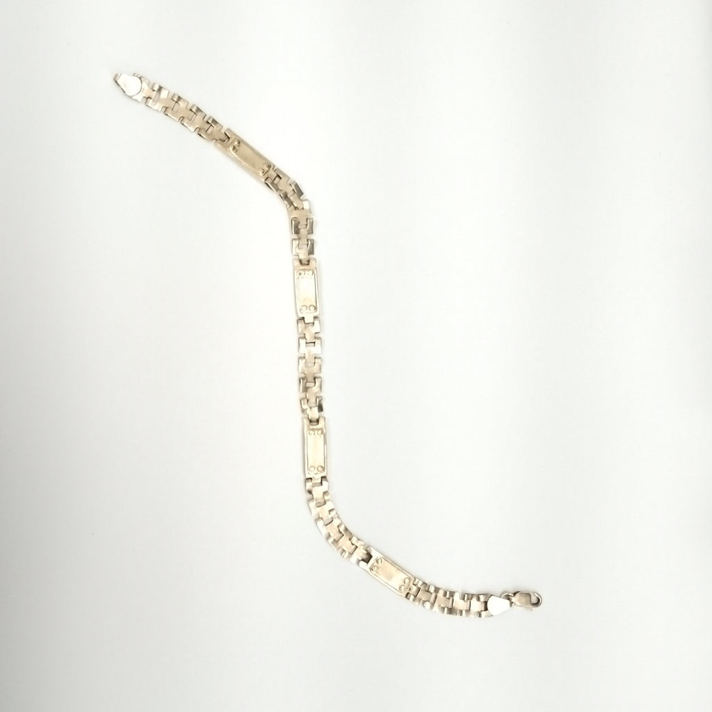 K1 7,30 GRMS 14 K ESPECIFICACIONES COMPLEMENTARIAS PULSERA TEJIDO ESPECIAL/BUEN (SEMINUEVO)