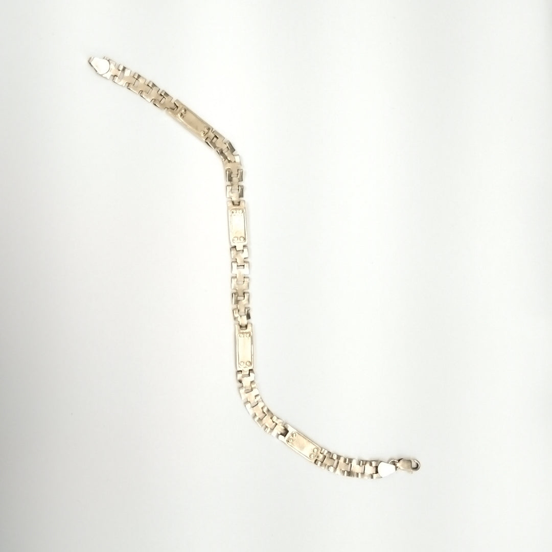 K1 7,30 GRMS 14 K ESPECIFICACIONES COMPLEMENTARIAS PULSERA TEJIDO ESPECIAL/BUEN (SEMINUEVO)