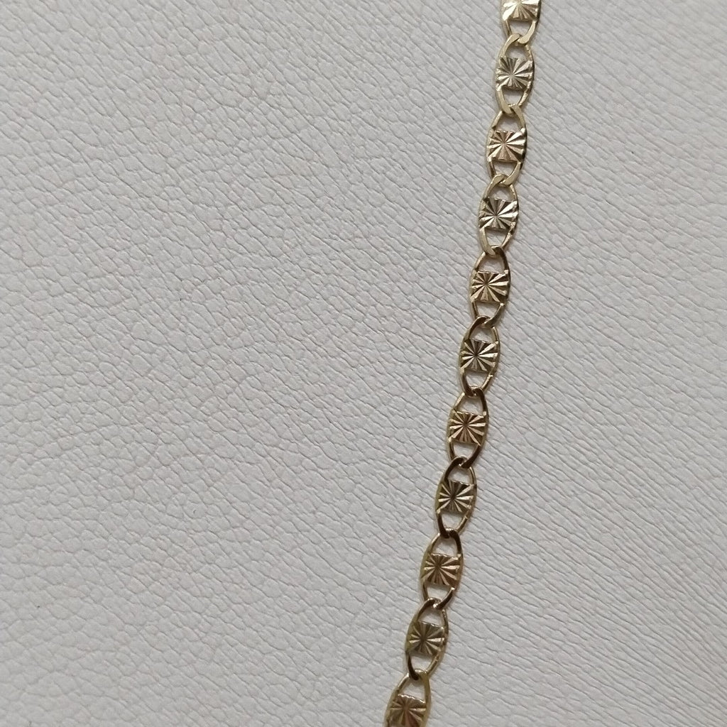 CADENA TEJIDO MARINERO 3.81GR 60 CM (NUEVO)
