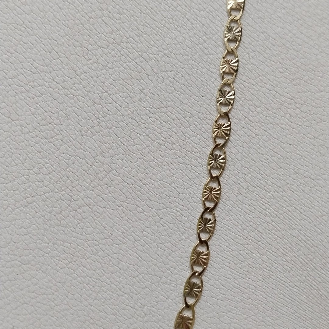 CADENA TEJIDO MARINERO 3.81GR 60 CM (NUEVO)