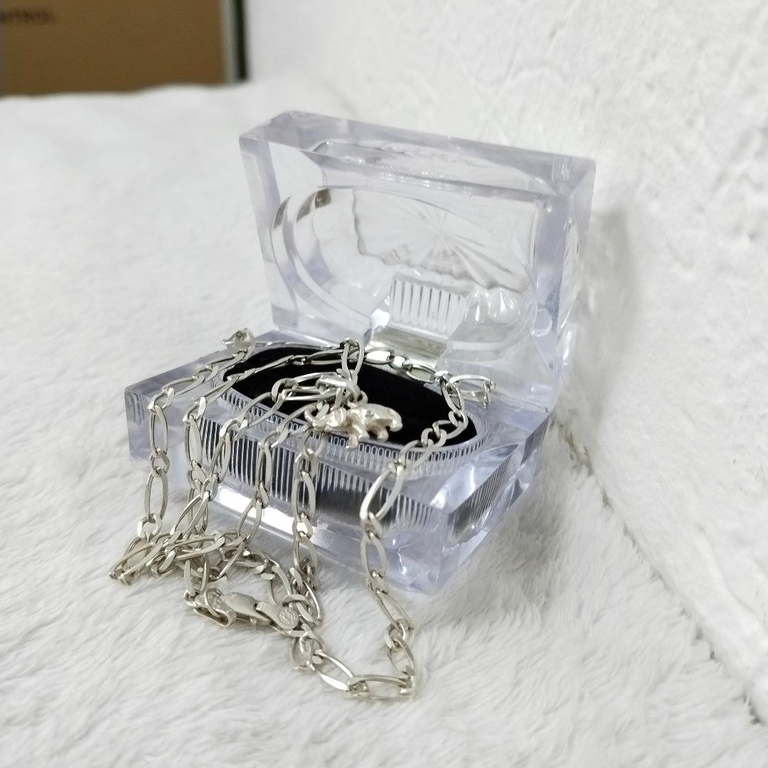 CADENA, DIJE PLATA 13.4 GRMS (SEMINUEVO)