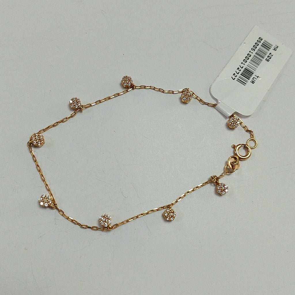 PULSERAS DAMA ORO 14K 2.1 (NUEVO)
