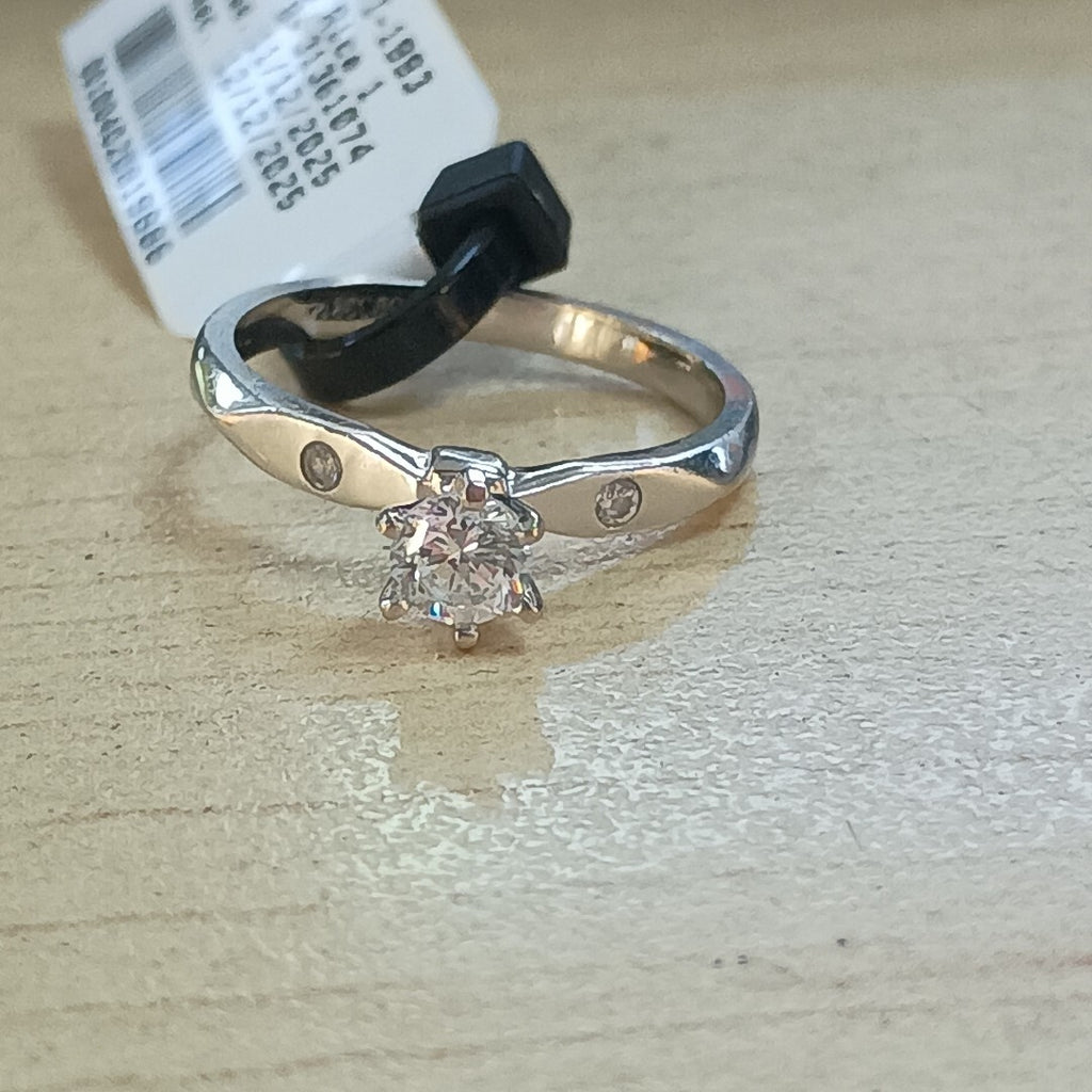 ANILLITO ORO BLANCO 14 K 2.7 GRMS (SEMINUEVO)