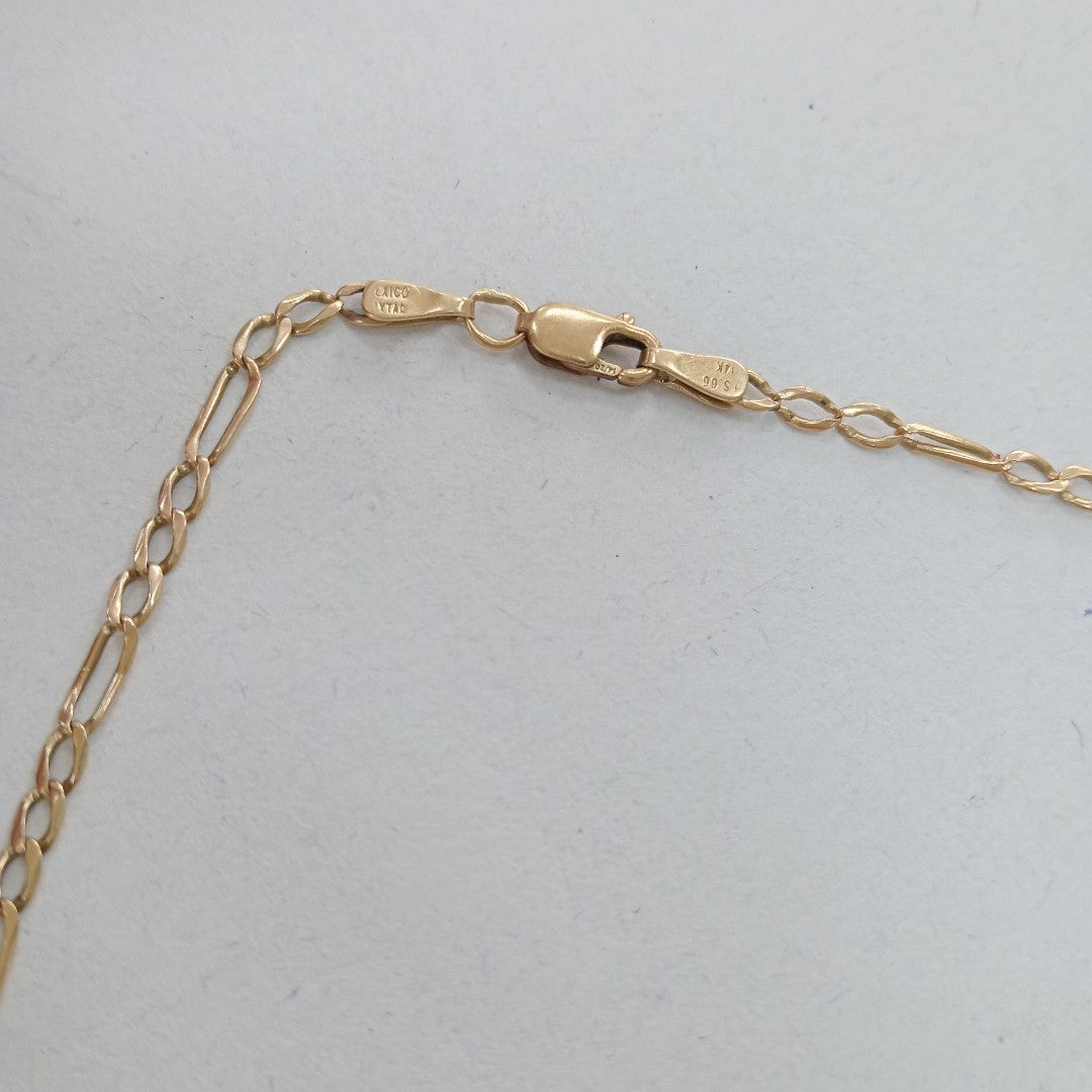 PULSERA ORO 14 K 2.4 GRMS (SEMINUEVO)