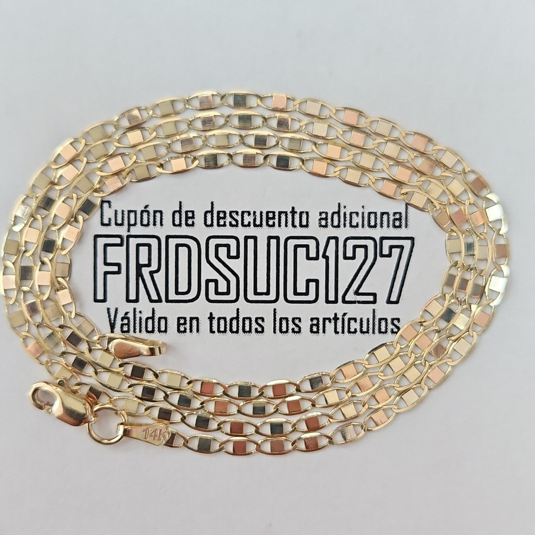 CADENA ESPECIAL MARINERA ESPEJO 3.71G 55 CM (NUEVO)